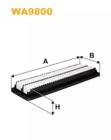 WIX FILTERS wa9800 -  Воздушный фильтр